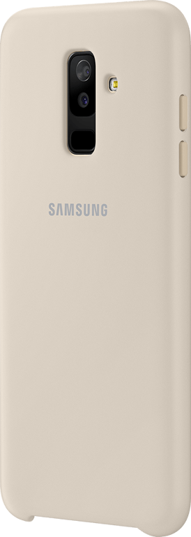 Coque rigide Samsung EF-PA605CF dorée pour Galaxy A6+ A605 2018