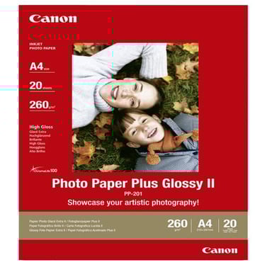 Canon Carta fotografica lucida extra II A4 PP-201 - 20 fogli
