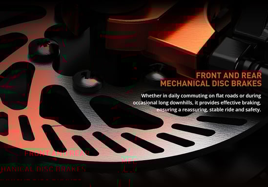 Trottinette électrique Joyor T6 pour adulte, 600 W, 10 pouces, tout-terrain, avec batterie 48 V 18 Ah