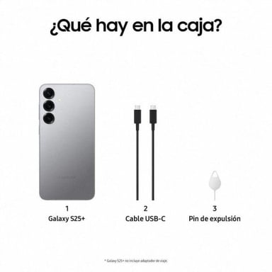 Galaxy S25 Plus (5G) 256 Go, Argent