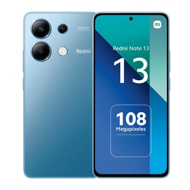 Redmi Note 13 (4G) 128GB, Azul, Desbloqueado