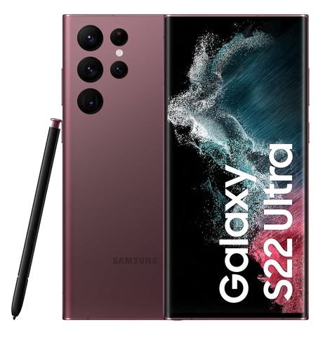 Galaxy S22 Ultra 5G 128 Go, Bordeaux, débloqué