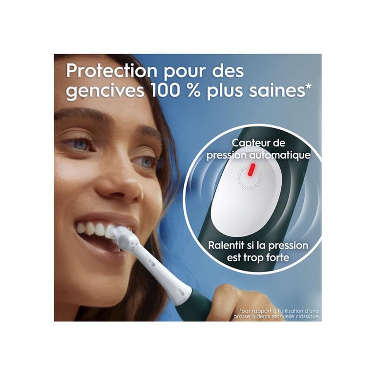 Oral-B iO2 Adulte Brosse à dents vibrante Vert, Blanc - Neuf
