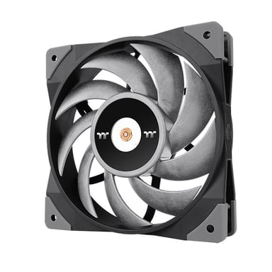 Thermaltake TOUGHFAN 12 Carcasa del ordenador Ventilador 12 cm Negro, Gris 1 pieza(s)