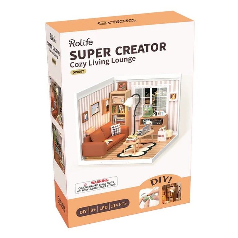 Maquette DIY Salon Cozy Living : Créez Votre Espace de Détente Neuf - vue 2
