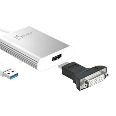 j5create JUA354-N Adaptateur Vidéo USB™ 3.0 vers 4K HDM™