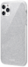 Guscio sottile glitterato per Apple iPhone 11 Pro Max, argento