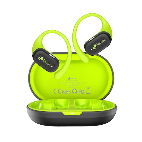 Casque True Wireless Leotec LETWS01G – Bluetooth, Open-ear, Appels/Musique/Sport - vue 2