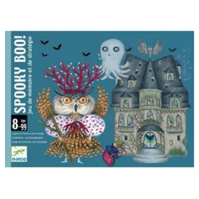 Jeu de cartes Spooky Boo Amusez vous avec des amis et améliorez votre mémoire Neuf