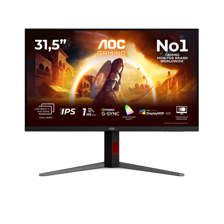 AOC U32G4U écran plat de PC 80 cm 31.5 3840 x 2160 pixels Neuf - vue 1
