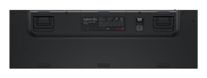 Logitech G G915 X LIGHTSPEED teclado Juego USB + RF Wireless + Bluetooth AZERTY Francés Negro