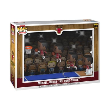 Figurine Funko Pop Moments Deluxe Bulls MJ '87 Dunk Contest