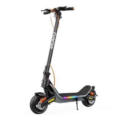 CUNFON RS500 Monopattino Elettrico 9.5'' Tubeless 650W 624Wh 30-50KM 20km/h Sospensione C-Type Doppio Disco IP56 APP