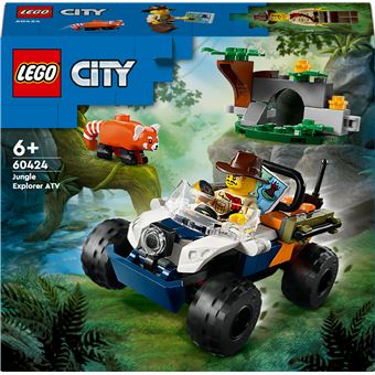 LEGO City 60424 Le tout terrain de 'explorateur de la jungle