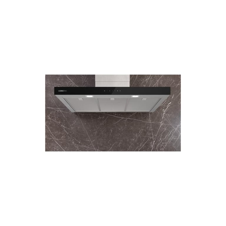 Hotte Décorative Murale Siemens LC97BDN30 – 90 cm, 399 m³/h, Acier Mat - vue 6