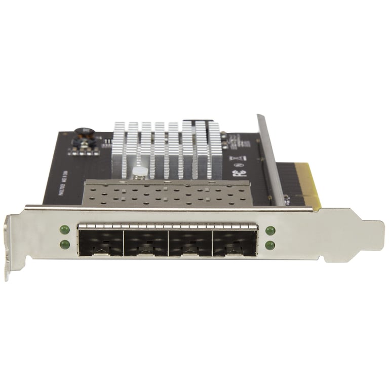 StarTech.com Carte réseau PCI Express pour serveur à 4 ports SFP+ 10 Gigabit Ethernet Chipset Intel XL710 Neuf - vue 2