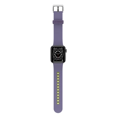OtterBox Antimicrobial Band Grupo de rock Verde, Púrpura Acero, Silicona
