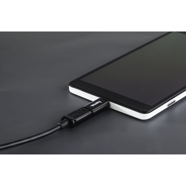 Adattatore da micro USB a USB Tipo-C, nero