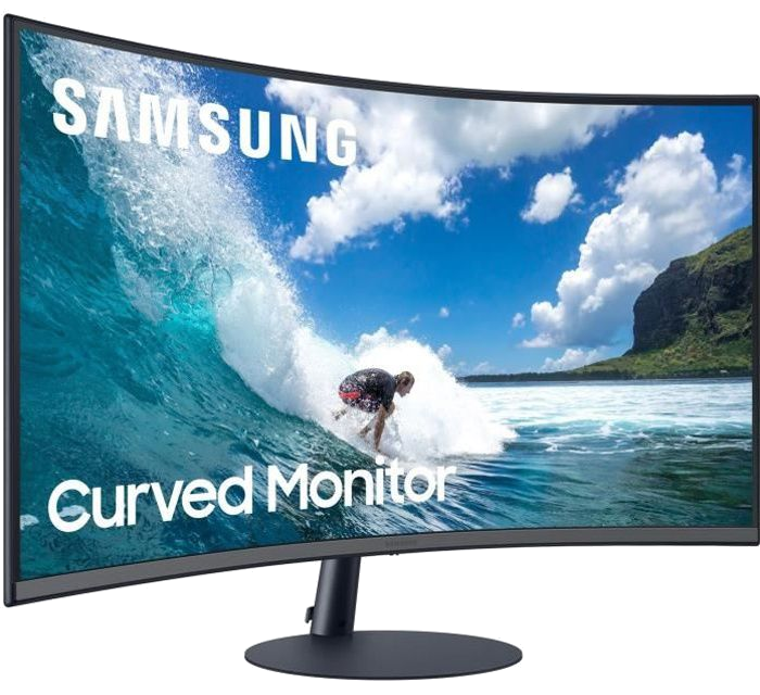 Ecran PC Incurvé - SAMSUNG C32T550FDR - 32 FHD - Dalle VA - 4 ms - 75Hz - AMD FreeSync