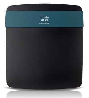 Linksys EA2700 router inalámbrico Gigabit Ethernet Negro