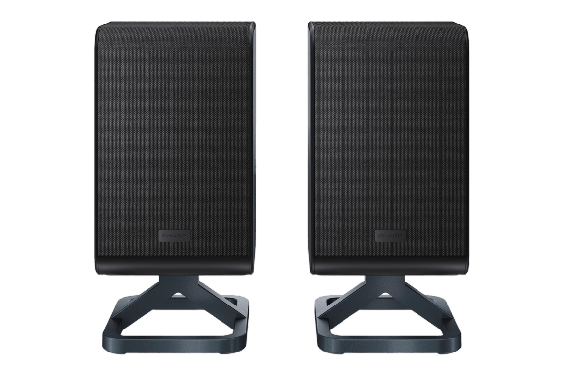 Enceintes Surround Arrière Sans Fil Sharp HT-SPR52021(BK) – 200 W, Connexion Sans Fil - vue 2