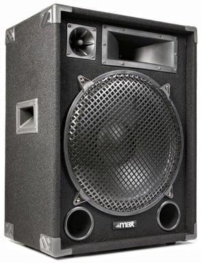 Max MAX12 haut-parleur 2-voies Noir Avec fil 700 W
