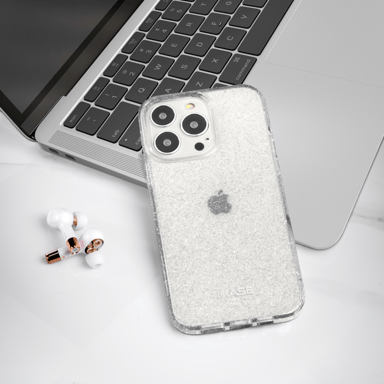 Carcasa híbrida brillante invisible para Apple iPhone 13 Pro Max, Transparente