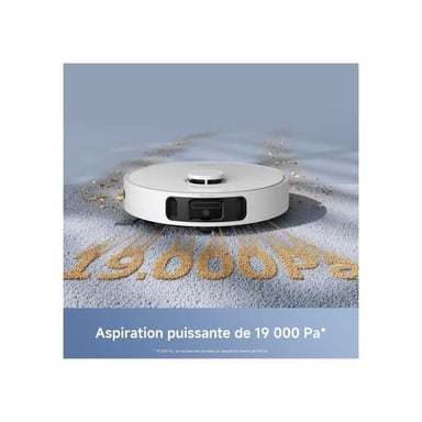 MOVA E40 ULTRA - Aspirateur robot laveur 19 000 Pa Vidage auto Blanc