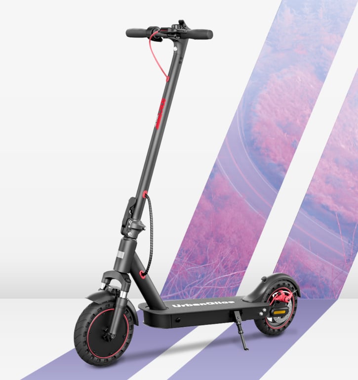 Trottinette Électrique UrbanGlide Ride 100 Max Plus – 30 km d'autonomie double suspension et frein à disque Neuf
