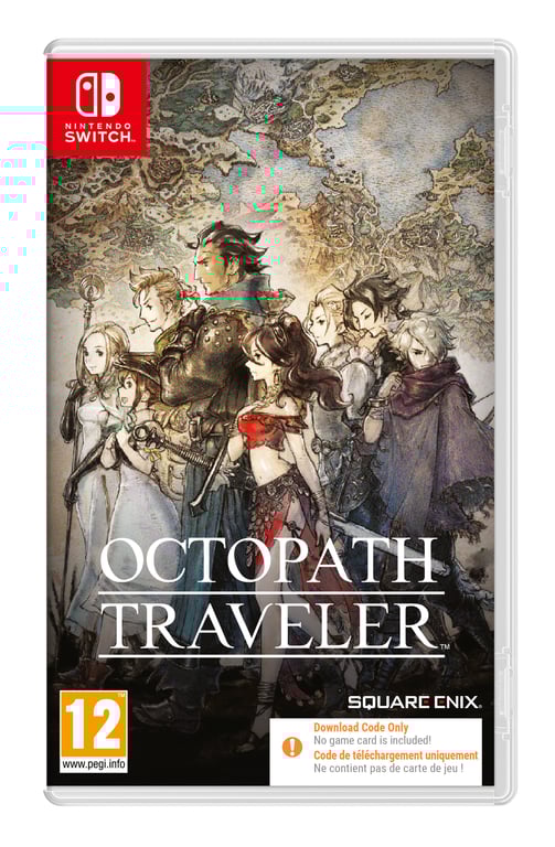 Octopath Traveler Code in a box Nintendo Switch - vue 5