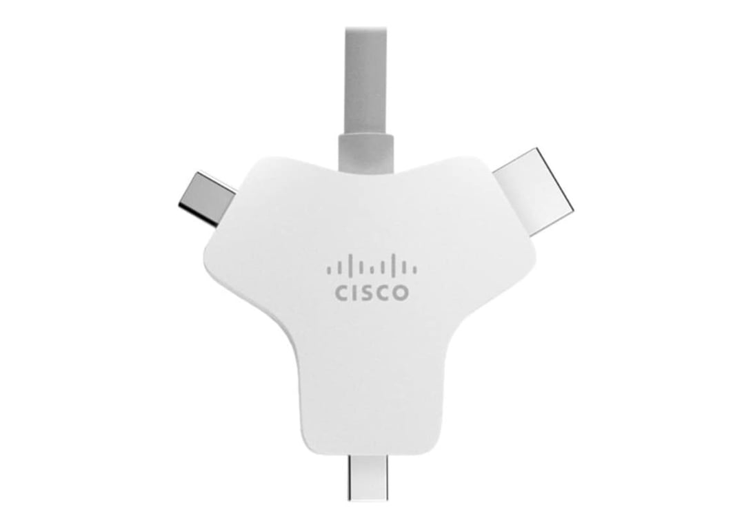 Cisco CAB HDMI MUL4K 9M= câble vidéo et adaptateur HDMI Type A Standard HDMI + Mini DisplayPort + USB Type C Neuf