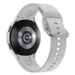 Galaxy Watch4 44mm - Super AMOLED - Bluetooth + 4G - Pulsera deportiva Plata