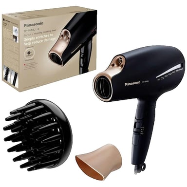 Secador de pelo plegable Panasonic EH NA9J K825 Nanoe con 4 modos de secado