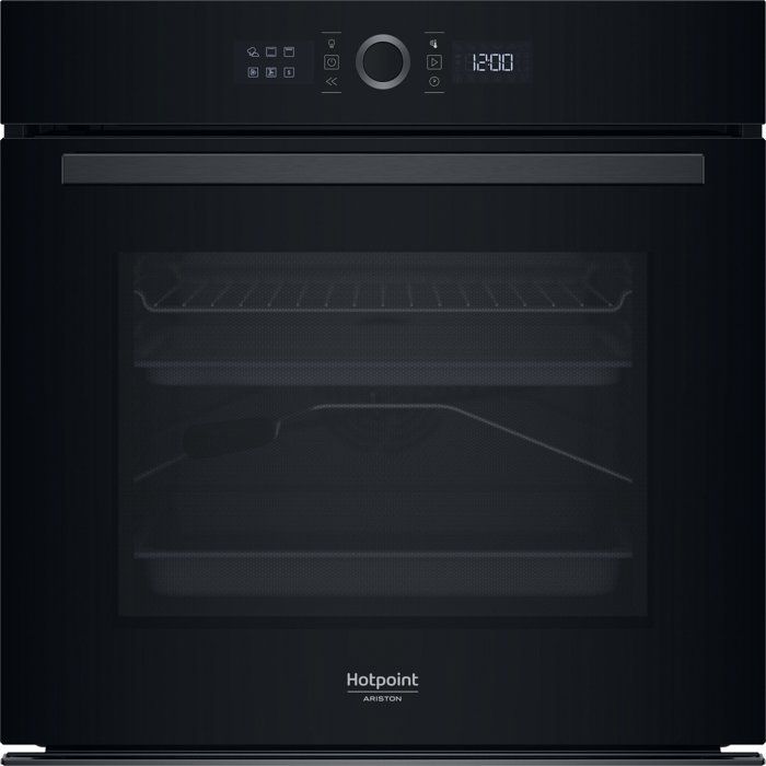 Four Encastrable Hotpoint HA4S80PM0BA – 73L, Pyrolyse, Porte Froide, Noir - vue 4