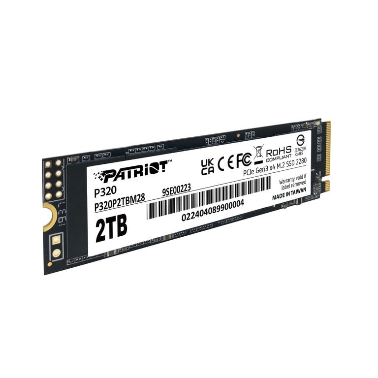 Patriot Memory P320 .2 PCI Express 3.0 NVMe Neuf - vue 3