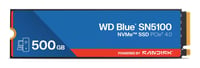 Western Digital WD Blue SN5100 500 Go M.2 PCI Express 4.0 NVMe QLC 3D NAND