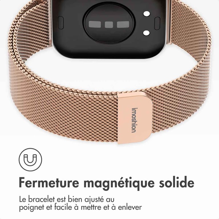 Bracelet Huawei Watch Fit 3 Magnétique milanais - vue 9