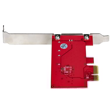 StarTech.com Scheda PCI Express SATA - Scheda Espansione PCIe SATA 2 Porte 6Gbps - Profilo Standard/Basso - Adattatore/Controlle