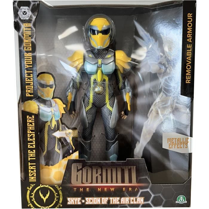 Figurine articulée GORMITI Scion avec projecteur Feu Zane 27 cm À partir de GRV053 - vue 6