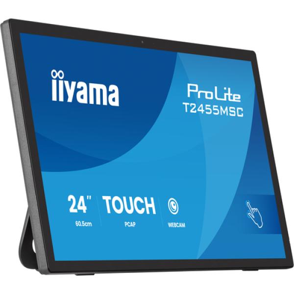 Ecran PC iiyama ProLite T2455MSC B2 23.8 1920 x 1080 Full HD Écran tactile - vue 2