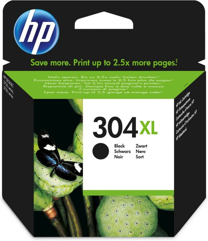 HP 304XL Cartouche dencre authentique N9K08AE pour HP DeskJet 2620263037203730 - vue 3