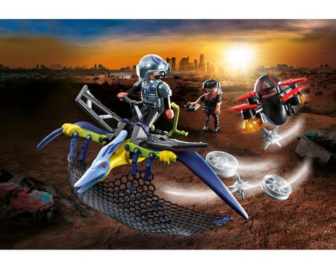 Playmobil Pteranodon e drone