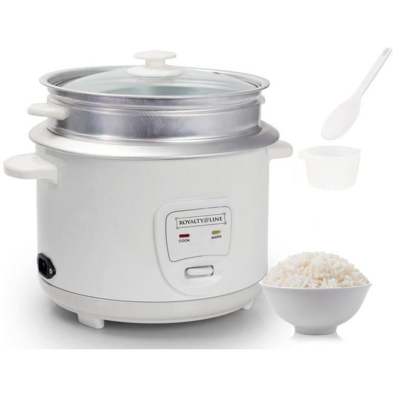 Royalty Line Cuiseur à riz avec panier vapeur 1,8L RLRC1810D