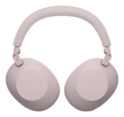Cuffie sovraurali Sony WH1000XM6 con cancellazione attiva del rumore, rosa cipria