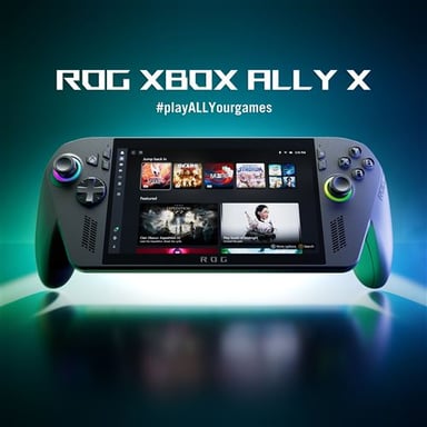 ROG Xbox Ally X, 24 Go RAM, 1 To, Noir