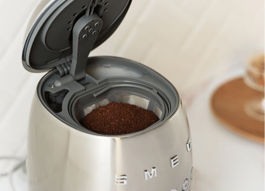 Smeg DCF02SSEU machine à café Entièrement automatique Machine à café filtre 1,4 L
