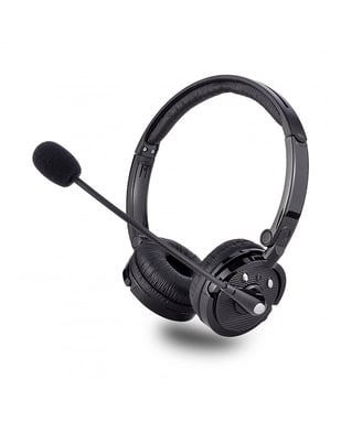 Urban Factory Movee Casque Sans fil Arceau Bureau/Centre d'appels Bluetooth Noir