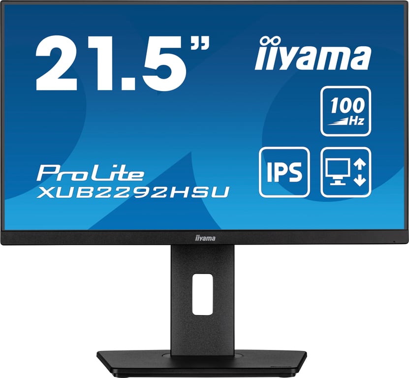 iiyama ProLite XUB2292HSU-B6 écran plat de PC 55,9 cm (22 ) 1920 x 1080 pixels Full HD LED Noir - Neuf