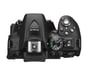 Nikon D5300 + SD 4GB Boîtier d'appareil-photo SLR 24,2 MP CMOS 6000 x 4000 pixels Noir