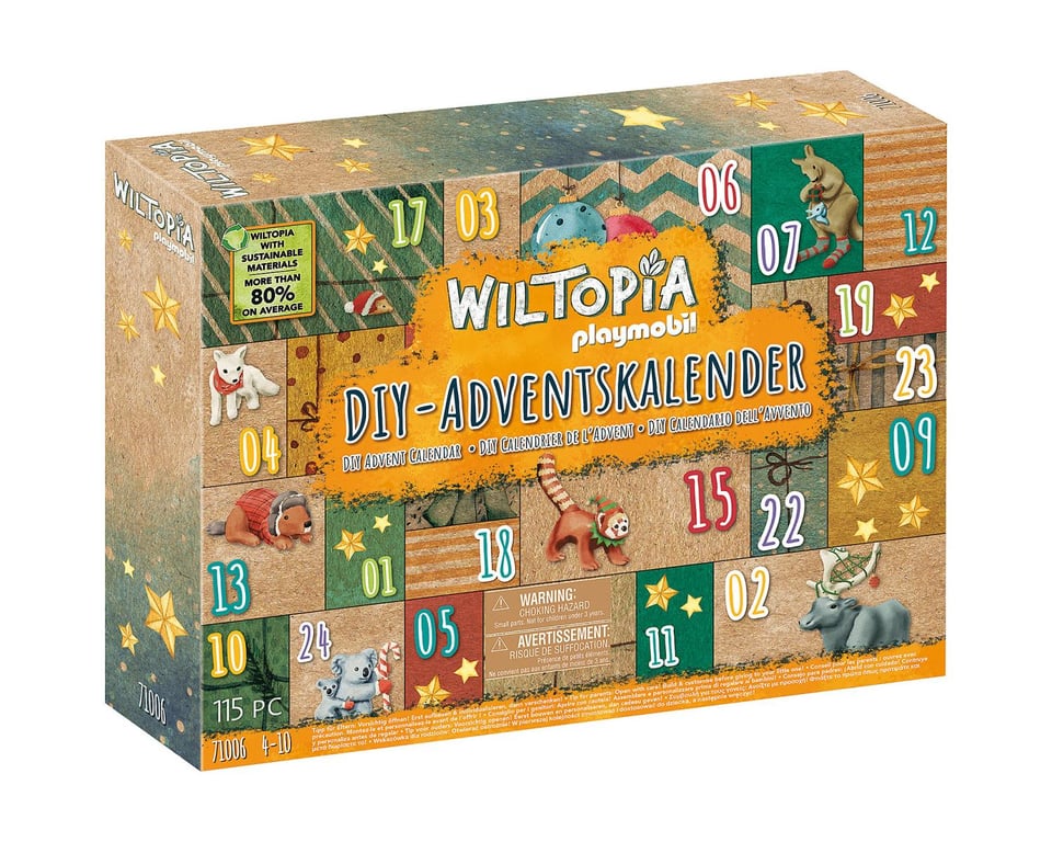 Playmobil Wiltopia 71006 calendrier de l'avent - Neuf
